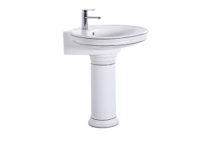 Раковина напольная Ceramalux Classic белый (1411)