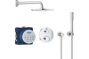 Душевой комплект Grohe Grohtherm 34732000 С ВНУТРЕННЕЙ ЧАСТЬЮ, с термостатом