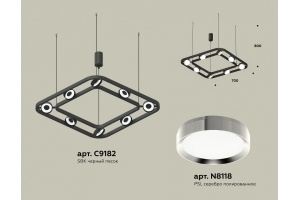 Подвесная люстра Ambrella Light XB XB9182101 - 3