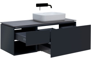 Тумба под раковину Allen Brau Infinity 120 R черный матовый - 3