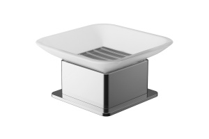 Мыльница EXCELLENT Riko хром