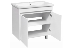 Тумба под раковину Stella Polar Фаворита Сомо 80 белый - 2