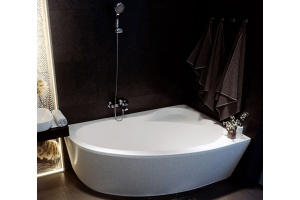 Акриловая ванна Акватек Фиджи 170x110 правая, с вклееным каркасом - 2