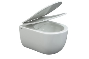 Унитаз подвесной Berges Ventas белый с сиденьем микролифт - 2