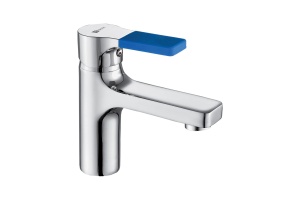 Смеситель для умывальника монолитный, хром LM0606C