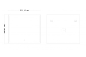 Зеркало с подсветкой 