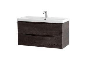 Тумба с раковиной BelBagno Marino-Cer 90 темное дерево - 2