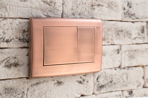 Кнопка смыва TECE Planus 9240365 состаренная медь - 2