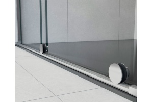 Душевая дверь в нишу Vincea Arno VPS-1A120CL 120 см, хром, стекло прозрачное - 3