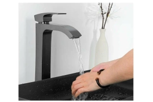 Смеситель для раковины Gappo оружейная сталь - 2