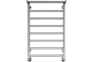 Водяной полотенцесушитель Terminus Хендрикс П8 500x800 с полкой Хром