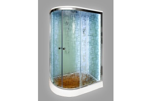 Душевая кабина Deto EM 1512R LED - 2