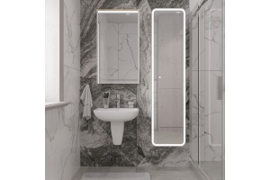 Раковина STWORKI Дублин 50 с полупьедесталом - 2