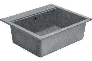 Мойка кухонная Акватон Делия серый (1A715232LD230) - 2