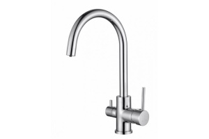 Смеситель Kaiser Merkur 26744 для кухонной мойки, хром