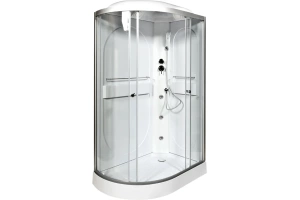 Душевая кабина L 120х80 с гидромассажем (L602RGM) - 2