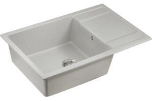 Мойка кухонная Paulmark Verlass 78 серый матовый - 2