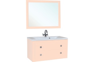 Мебель для ванной Bellezza Милан 90 бежевая