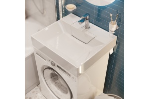 Раковина STWORKI Дублин 55 см, на стиральную машину - 2