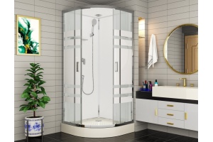 Душевая кабина Esbano 100х100 белый - 2