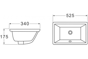Раковина BelBagno BB1009 - 2
