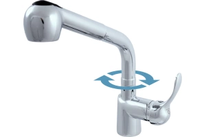 Смеситель для кухни Rav Slezak Labe хром - 2