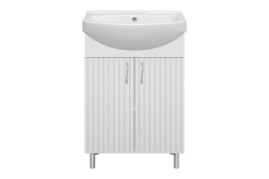 Тумба под раковину Misty Изео 60 белая - 2