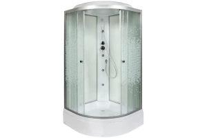 Душевая кабина Deto L 90х90 с гидромассажем (L790GM) - 2
