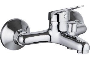 Смеситель для ванны с душем GPD Arbeka Orbis хром