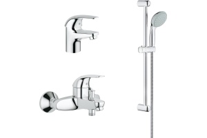 Душевой комплект Grohe Euroeco 124428