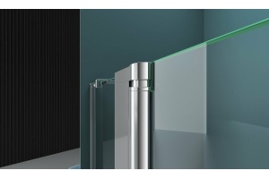 Душевой уголок BelBagno Etna 80х80 профиль хром стекло прозрачное - 3