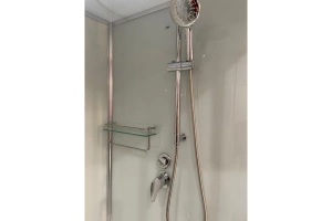 Душевая кабина Frank Brilliant 120х120 хром стекло прозрачное - 2