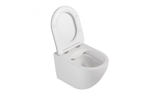 Комплект унитаза с инсталляцией Abber Bequem с кнопкой смыва хром - 2