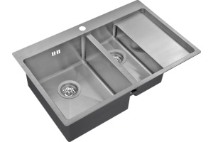 Мойка кухонная Zorg Inox R 5178-2-L