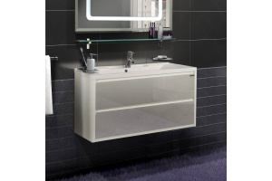 Тумба с раковиной Акватон Римини 100 белая