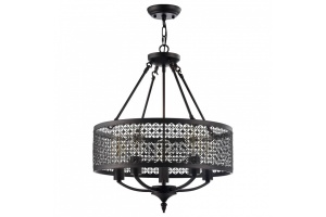 Подвесная люстра Freya Conte FR4166-PL-05C-BL - 2