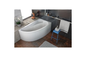 Акриловая ванна Kolpa San Calando 160х90 левая белая - 2