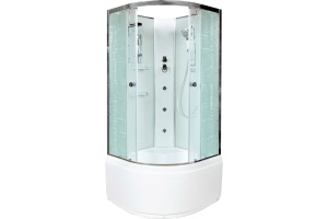 Душевая кабина Deto EM 90х90 (EM4590NGM)