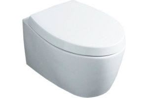 Унитаз подвесной Simas Lft spazio с крышкой, белый (LFT18)