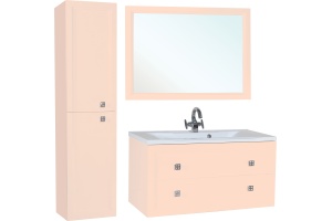 Тумба для комплекта Bellezza Милан 100 бежевая - 2