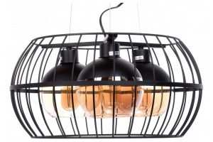 Подвесная люстра LUMINA DECO Optis LDP 11765-3 BK