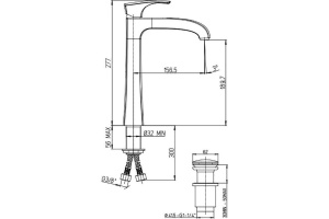 Смеситель для раковины Paini Lady 89PW211LLLSSR - 2
