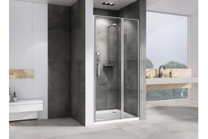Душевая дверь Abber Sonnenstrand 130 хром (AG04130S) - 2