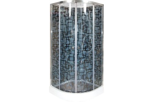 Душевая кабина Deto BМ1590 N с гидромассажем BLACK - 2