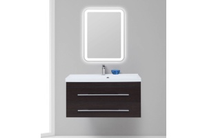 Тумба с раковиной Aquanet Нота 90 венге - 3