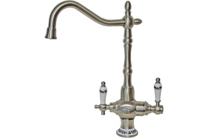 Смеситель Zorg Sanitary ZR 336 YF-50 nickel для кухонной мойки