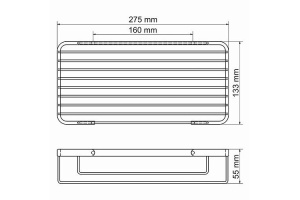 722 Полка металлическая - 3