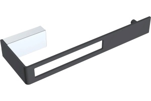 Полотенцедержатель Boheme Q 10945-CR-B Chrome & black
