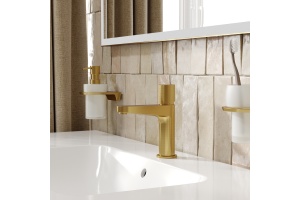 Смеситель для раковины WasserKRAFT Schunter золото матовый - 2