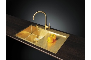 Смеситель Omoikiri Wakayama PVD-LG для кухонной мойки - 2